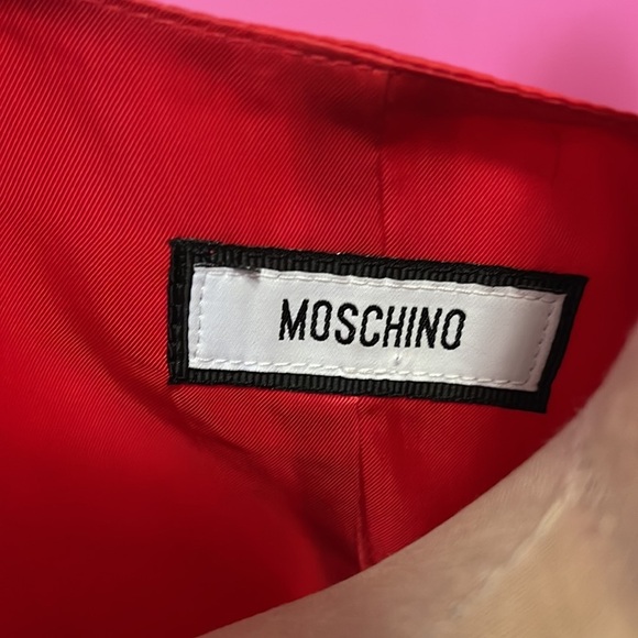 Moschino Red Tartan Plaid Wool Vest - Picture 10 of 12